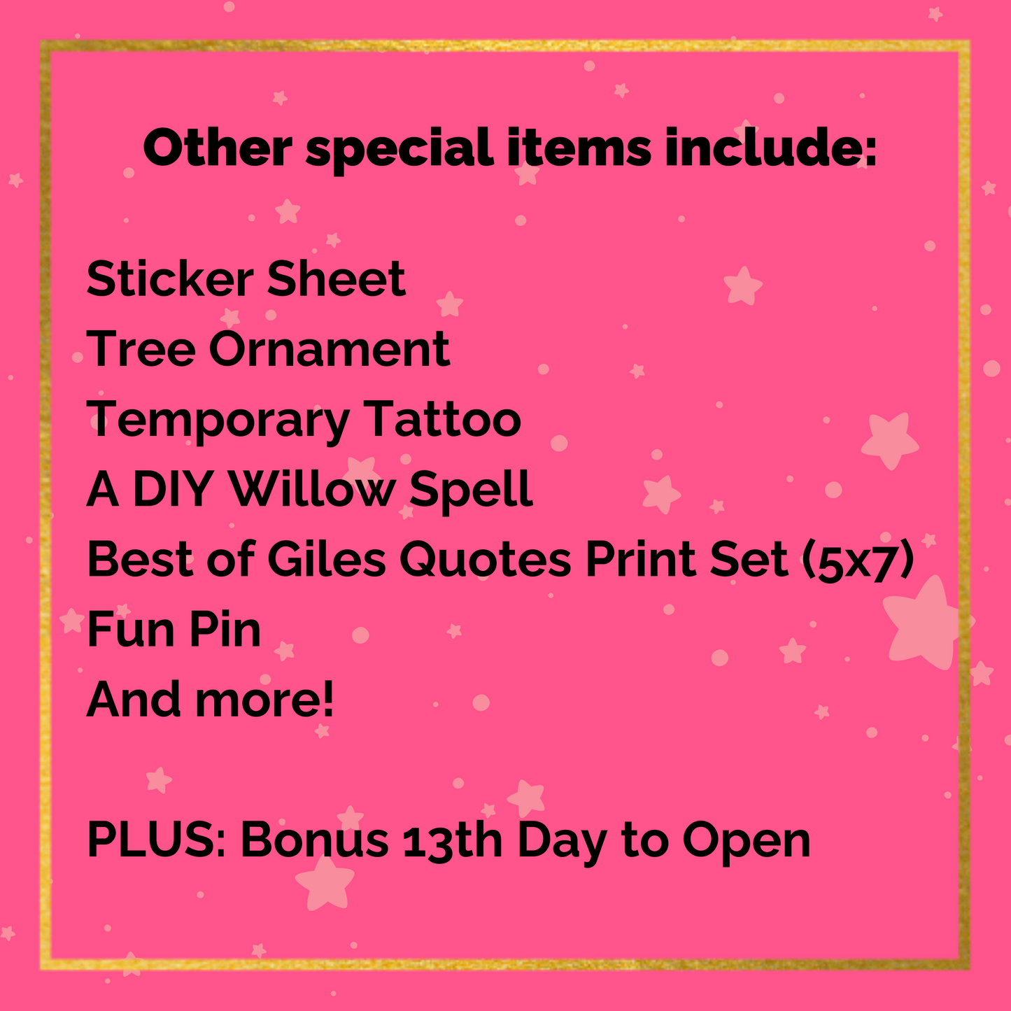 Buffy Box 12 Day Advent Calendar | Buffy The Vampire Slayer | Buffy Gift Box