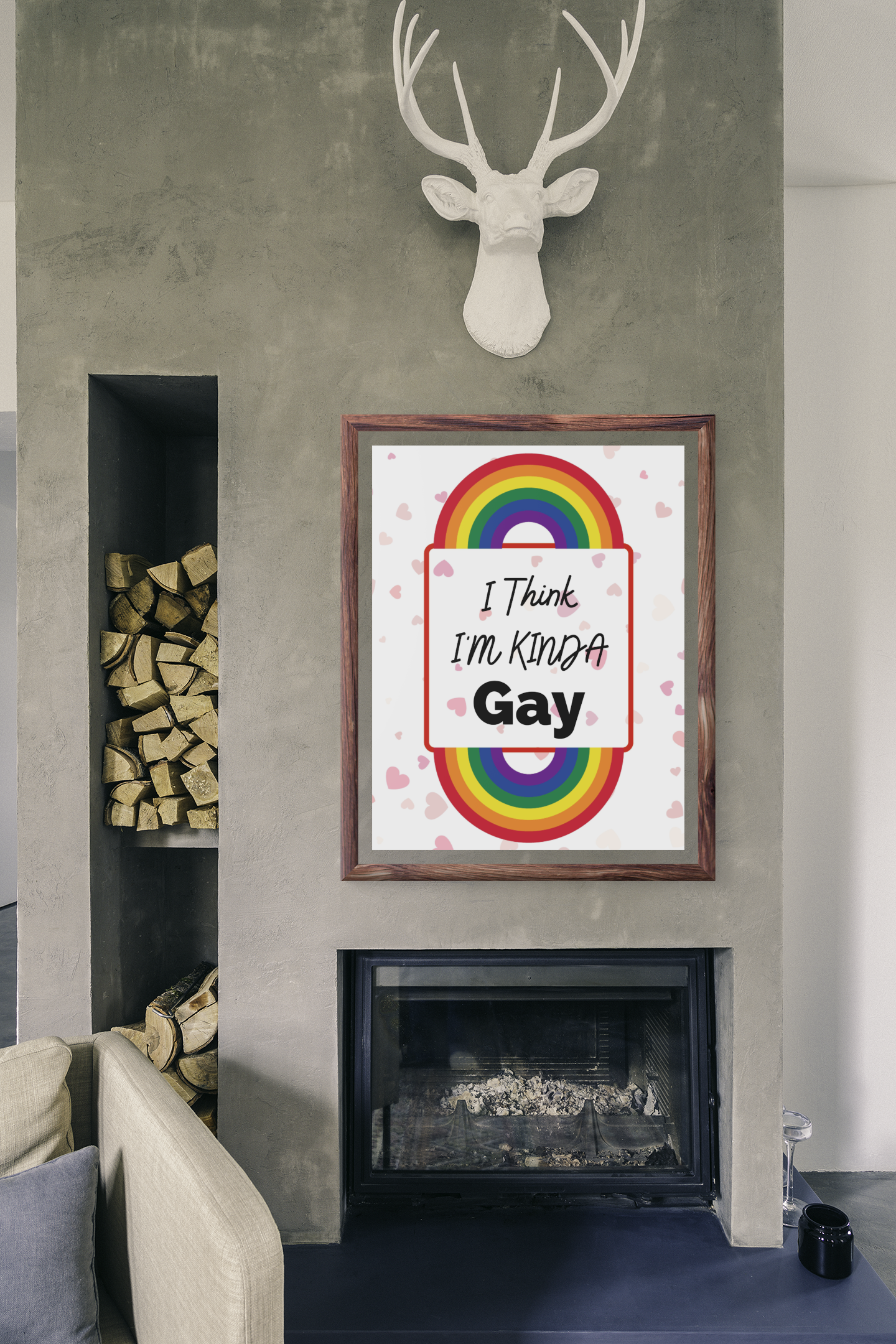I Think I'm Kinda Gay Digital Poster | Buffy the Vampire Slayer