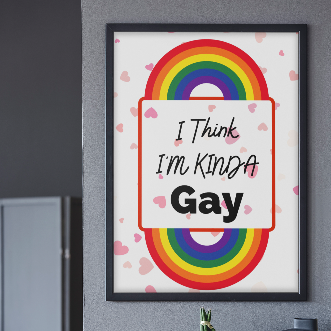 I Think I'm Kinda Gay Digital Poster | Buffy the Vampire Slayer