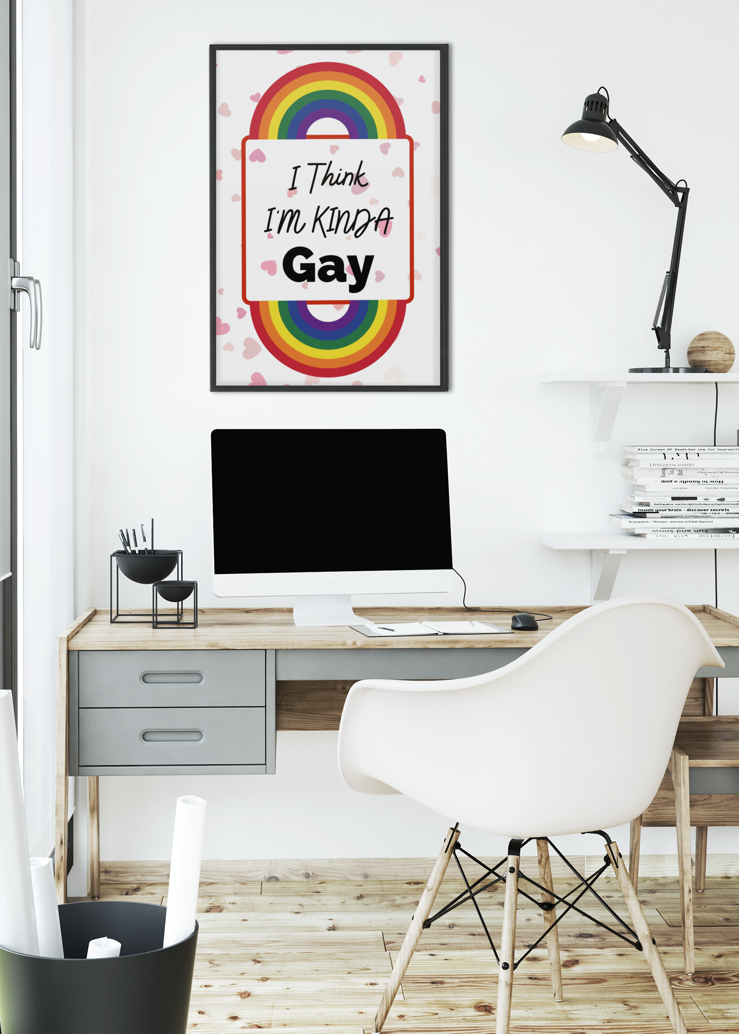 I Think I'm Kinda Gay Digital Poster | Buffy the Vampire Slayer