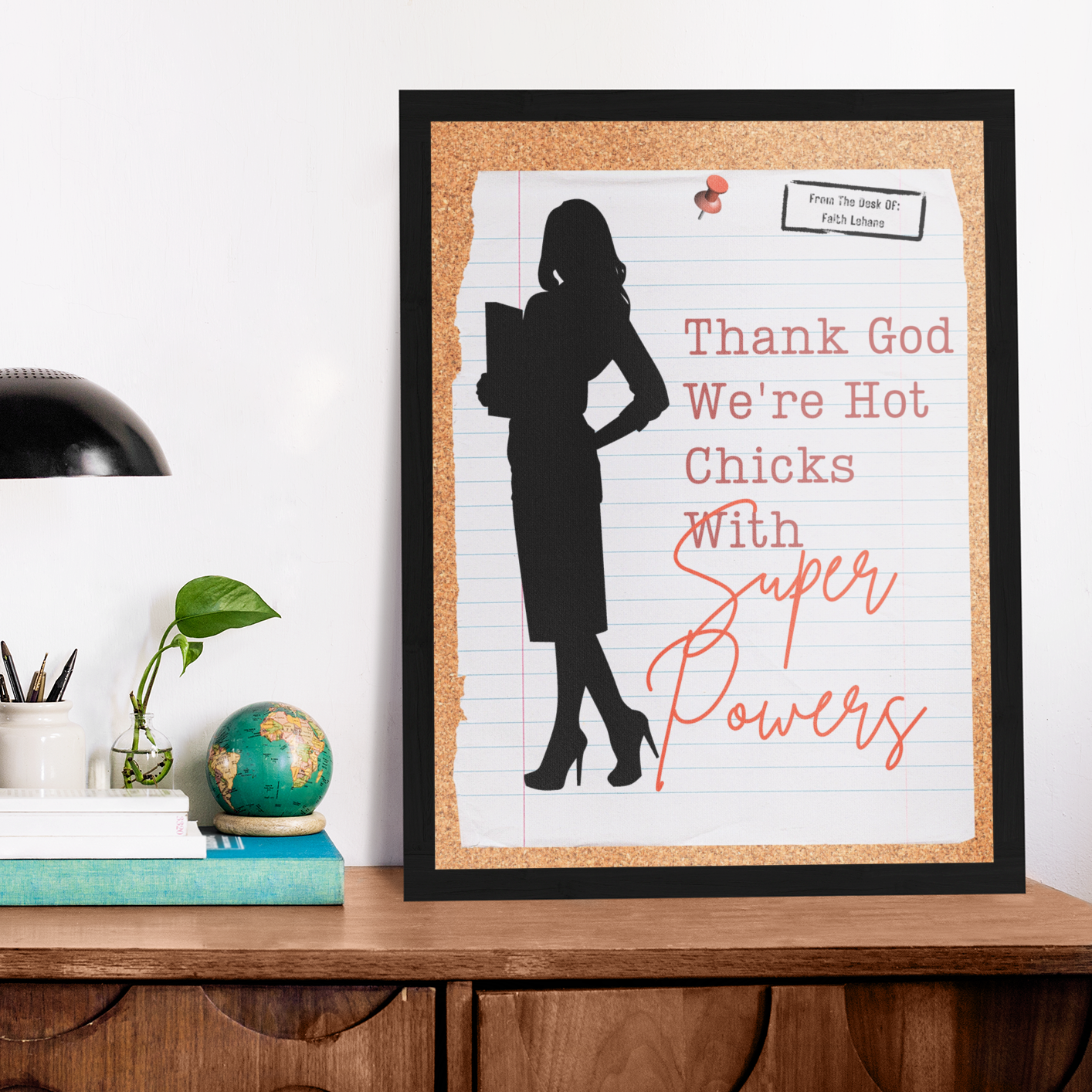 Hot Chicks Super Powers Digital Poster| Buffy the Vampire Slayer