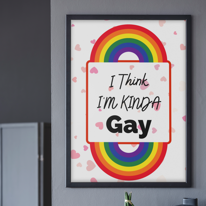 I Think I'm Kinda Gay Poster | Buffy the Vampire Slayer