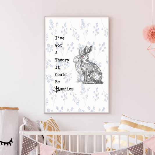 I've Got A Theory Bunnies Poster | Buffy The Vampire Slayer Poster